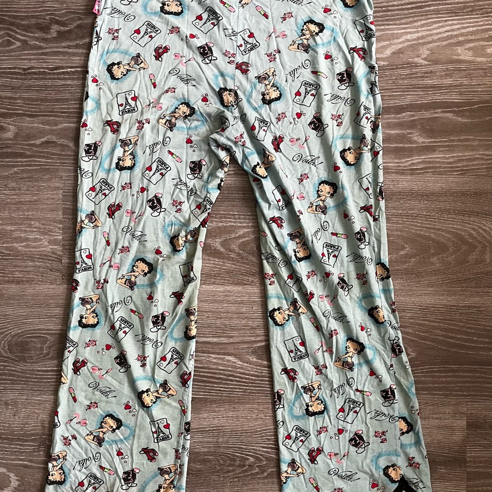 Vintage Betty Boop Pj Pants - Picture 6 of 6